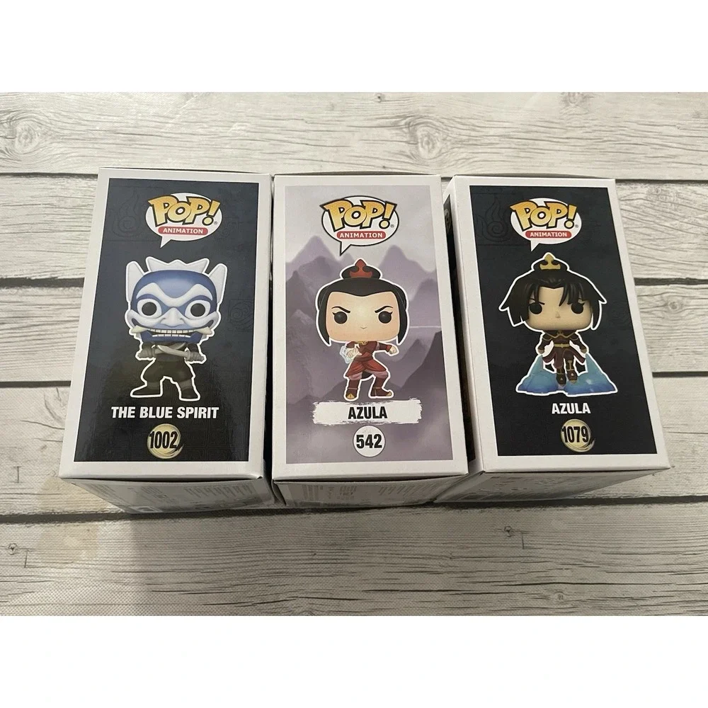 Funko Pop Blue Spirit Hot Topic, Azula Funko Insider & Big Apple Lot Avatar New